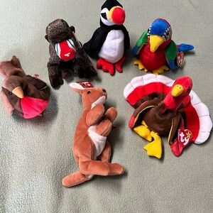 Ty Beanie Babies Plush Toy Collection
